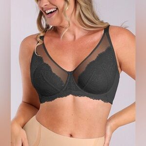 Elegant Black Lace Bralette